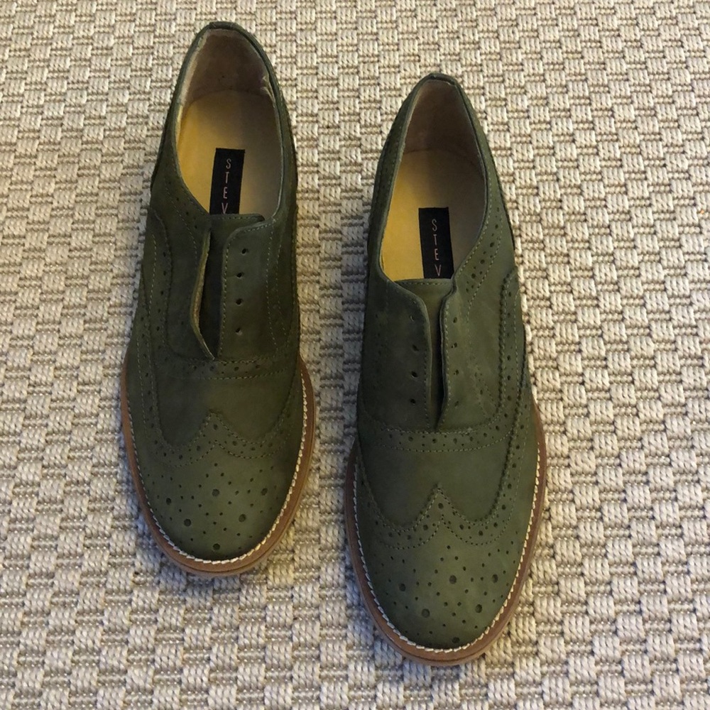 Steven Melanee Slip-On Wingtip Oxford - image 2
